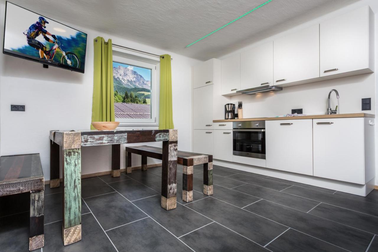Appartement Leogang Esterno foto